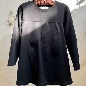 Vintage Black Champion 3/4 Sleeve Jersey